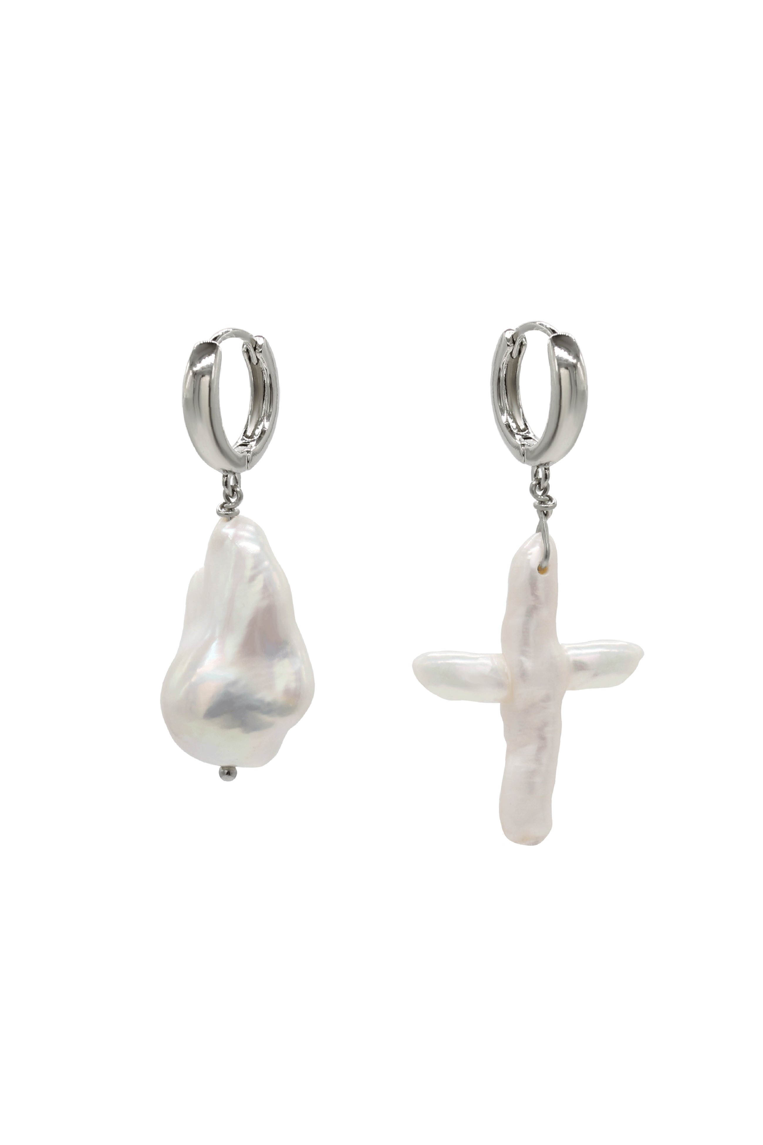 Irregular Pearls Earrings
