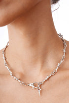 Wire Chain Necklace 18″