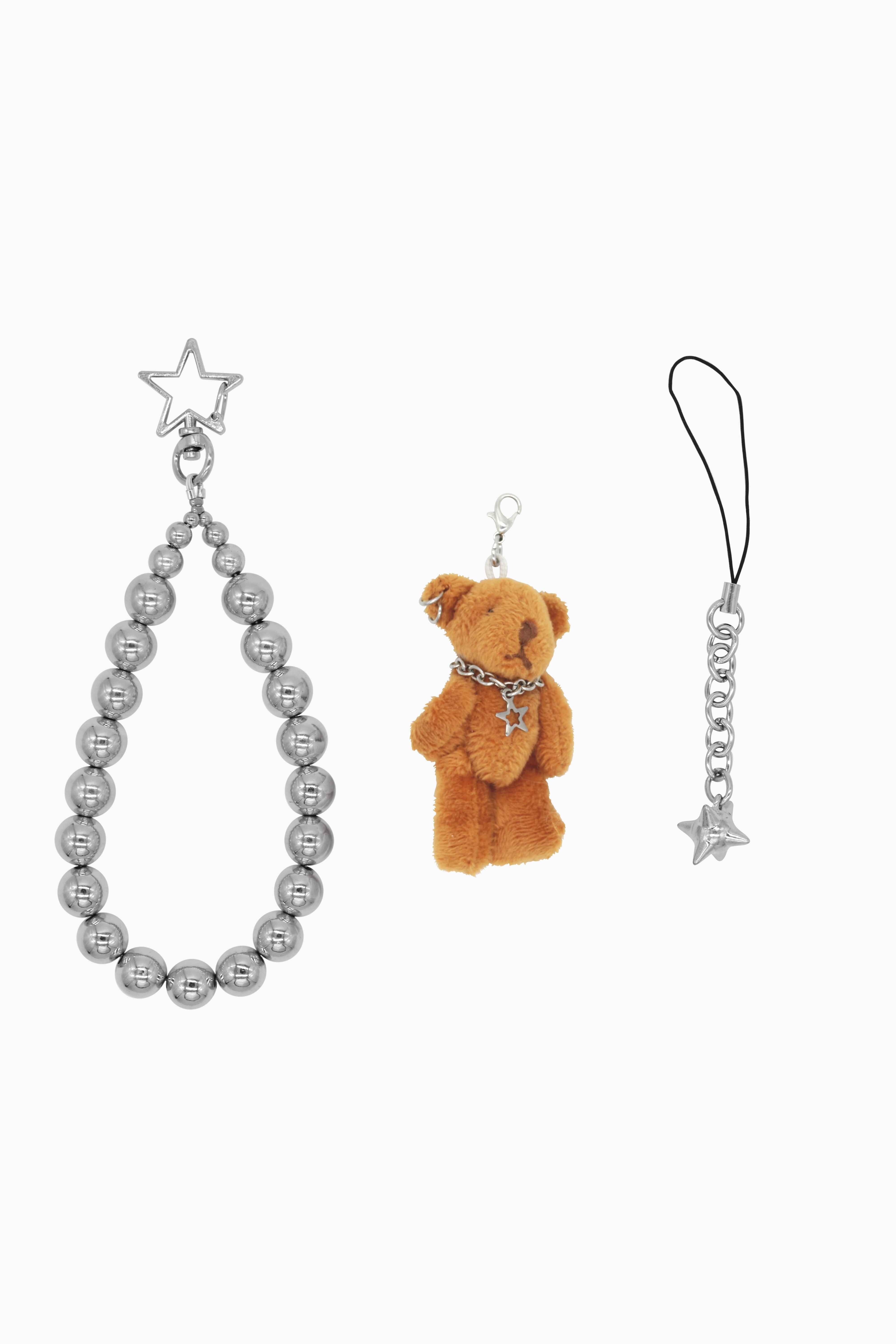 キーホルダー・キーリング teddytales Lena Bear Blue Raincoat Keyring White 69267980016 44063_1.jpg