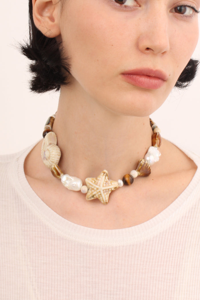 Ivory Starfish Necklace