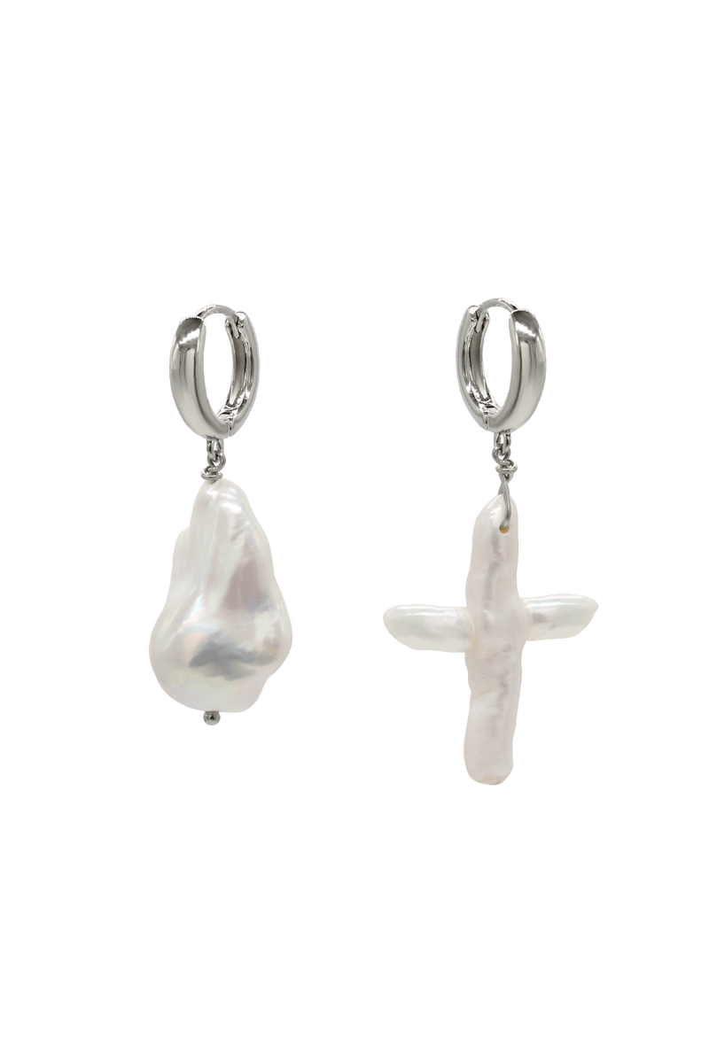 Irregular Pearls Earrings