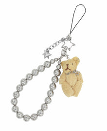 Teddy Bear Phone Strap Key Chain.