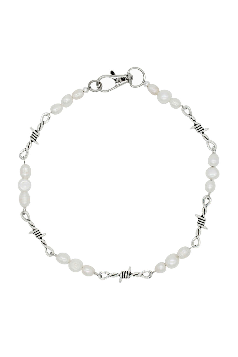 Wire Choker - Freshwater Pearl and Wire Choker 14.0″