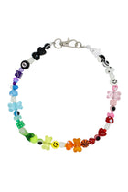 Everything Rainbow - Multicolor Necklace With Various Beads 16.0″
