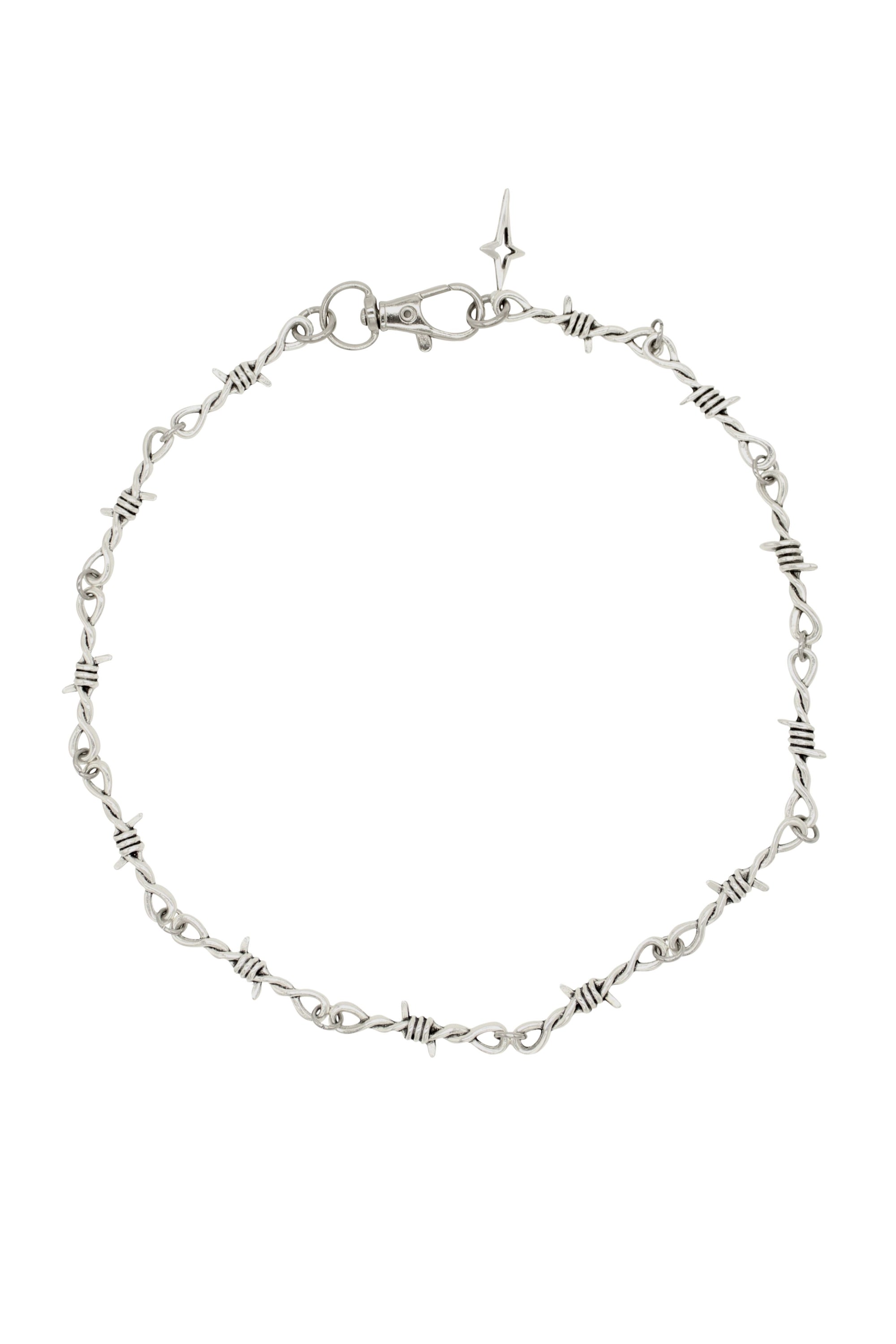 Wire Chain Necklace 18″