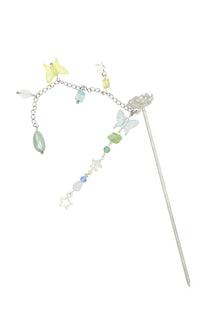 Pixie - Steel Hair Pin With Acrylic Charms
