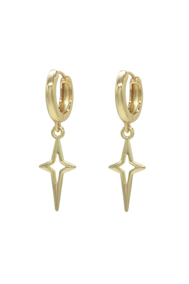Gold Sparkle Earrings