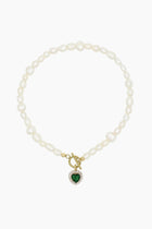 Milena Emerald Necklace.