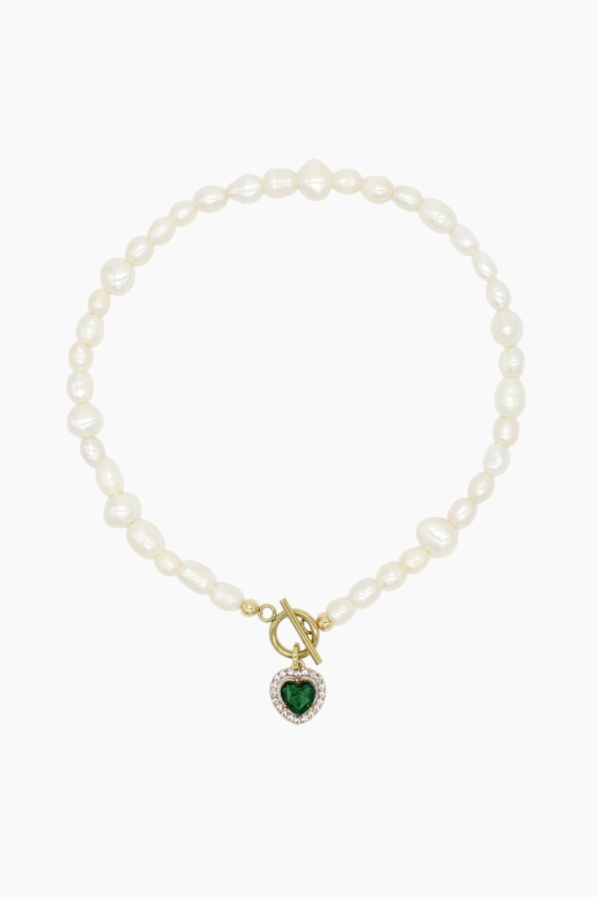 Milena Emerald Necklace.