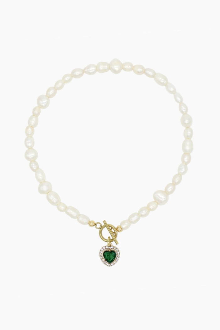 Milena Emerald Necklace
