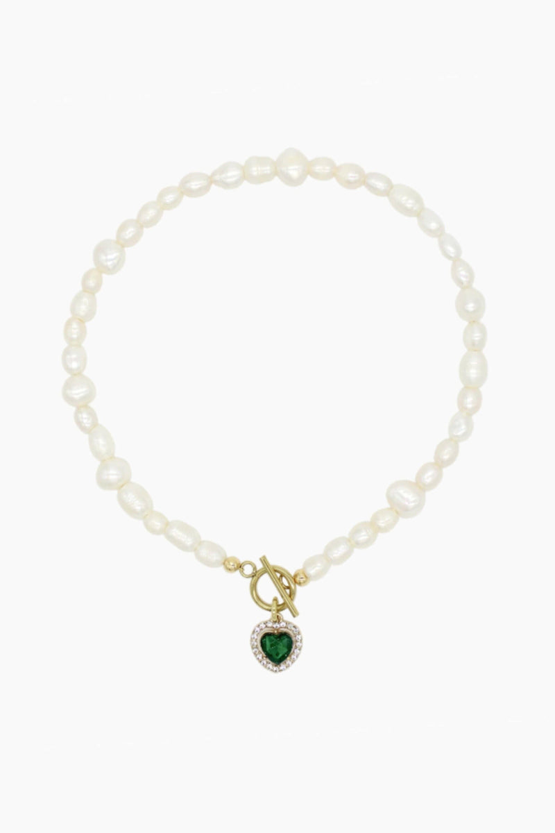 Milena Emerald Necklace