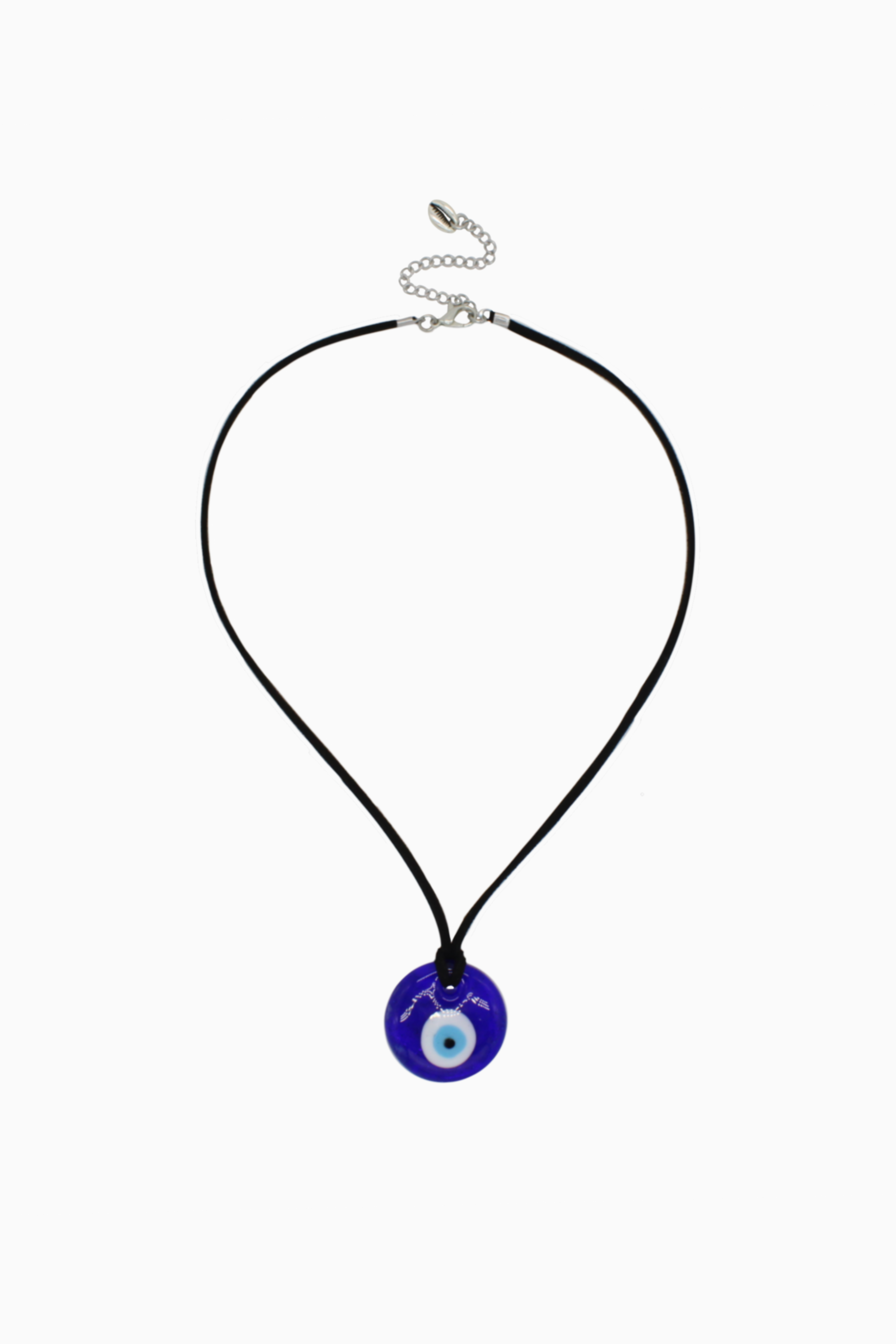 Evil Eye Suede Necklace.