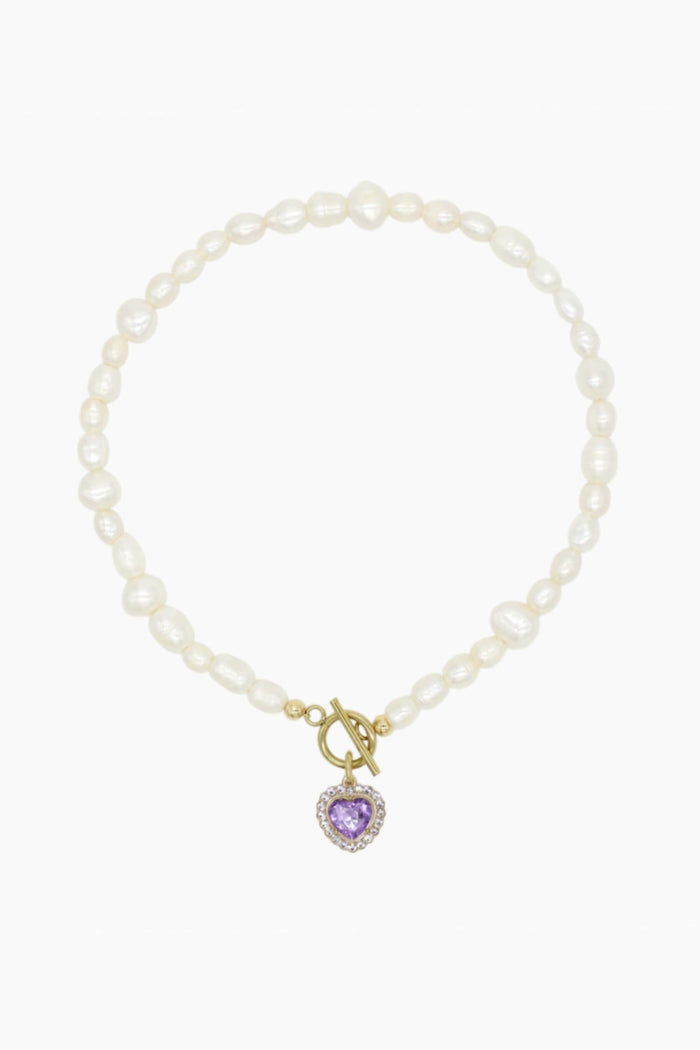 Milena Lavender Necklace