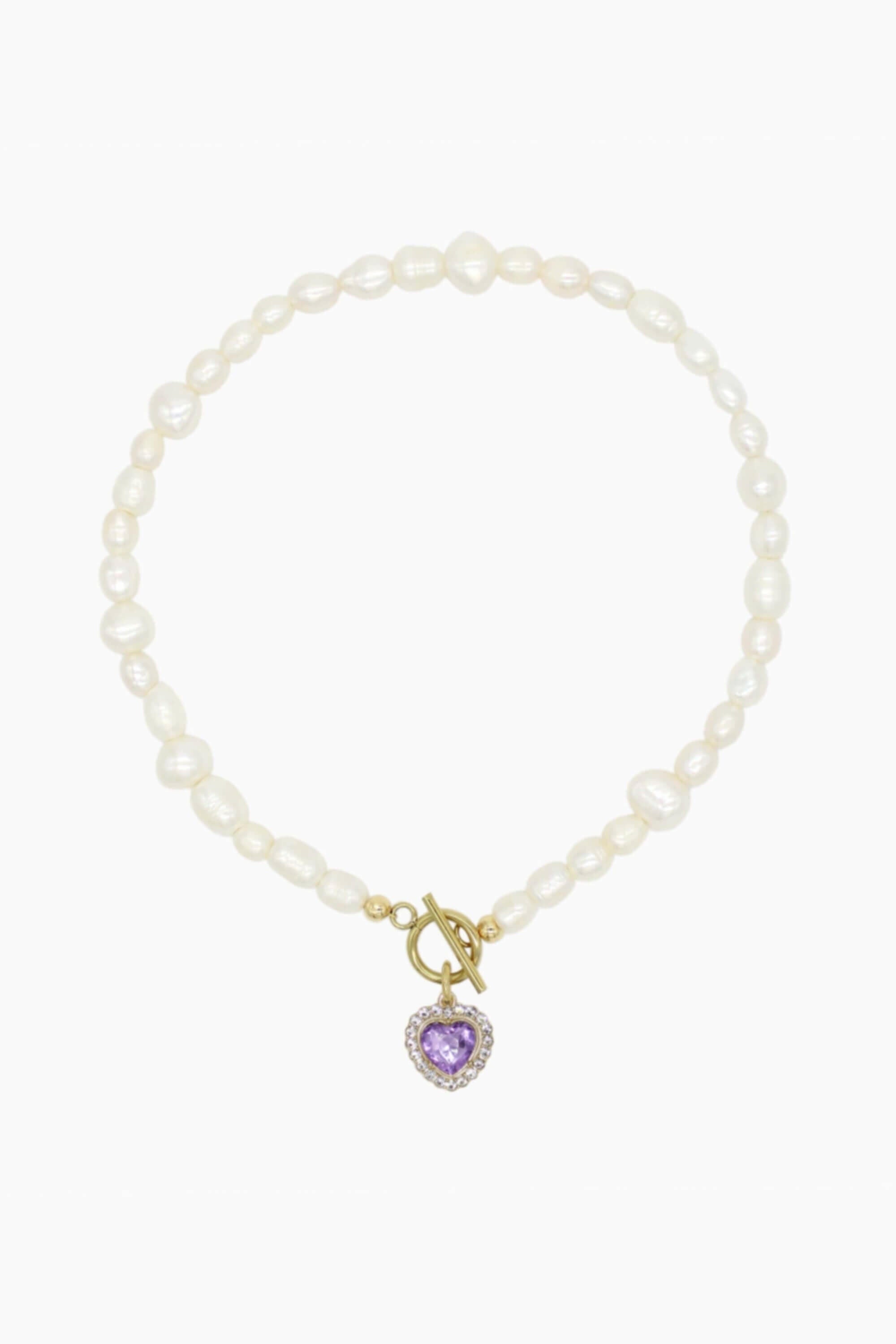 Milena Lavender Necklace.