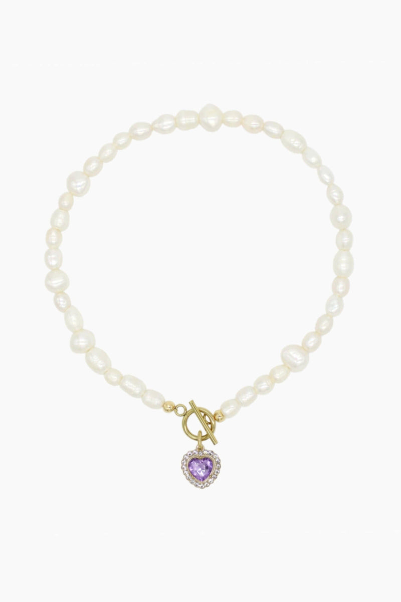 Milena Lavender Necklace
