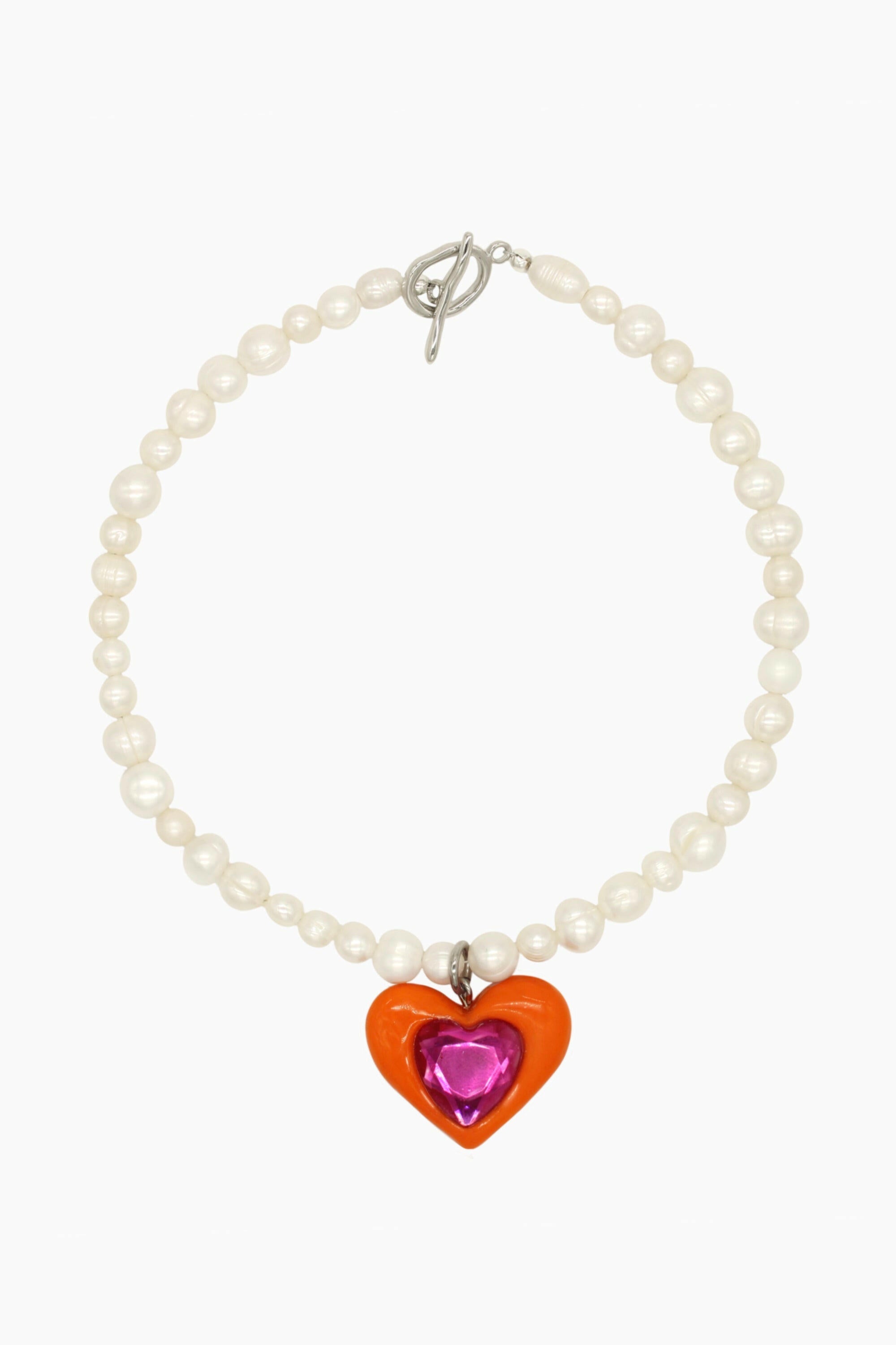 “Totally Spies” Orange Necklace.