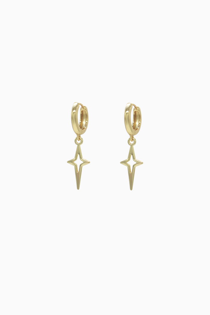 Gold Sparkle Earrings