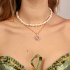 Bella Necklace Rose.
