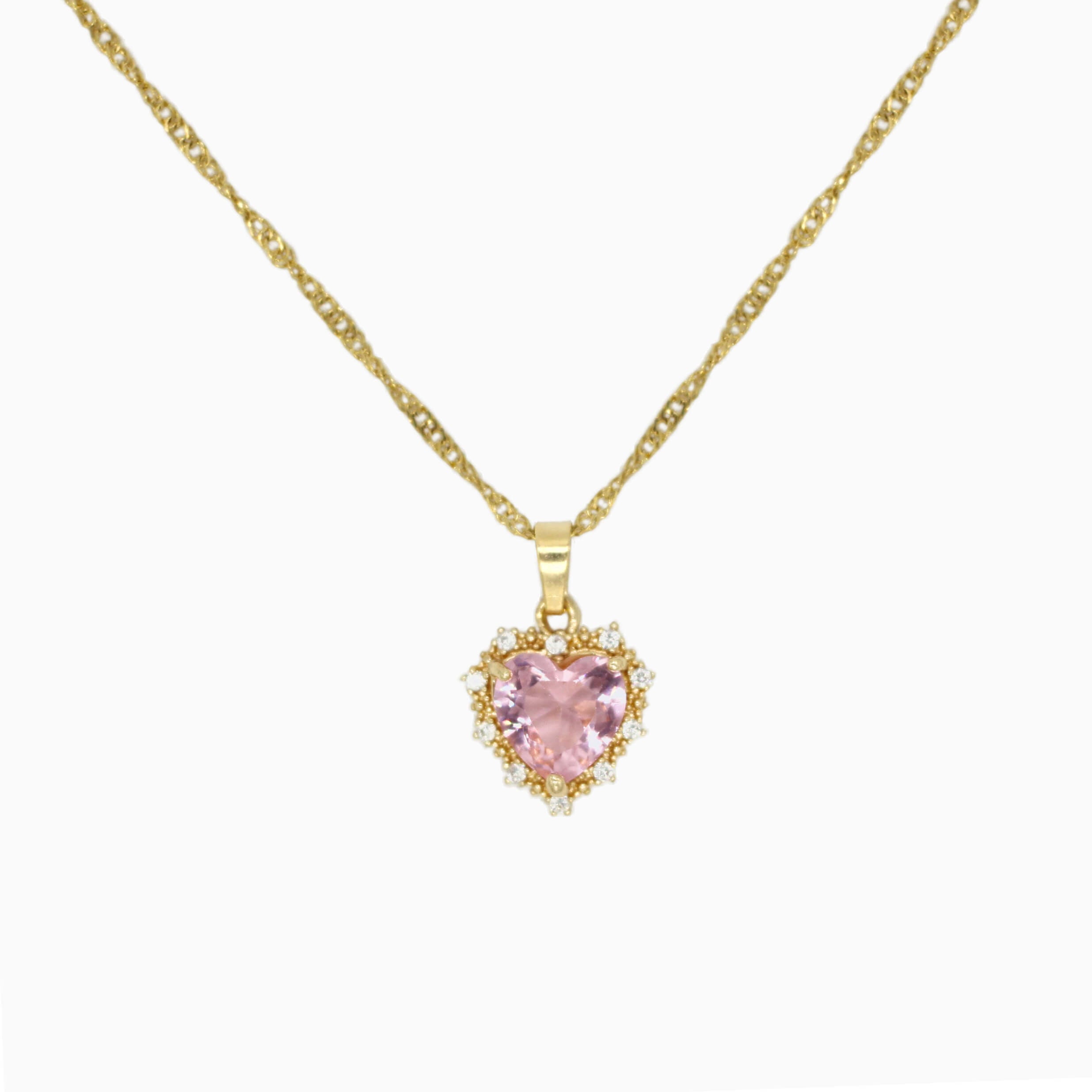 Bella Necklace Rose.